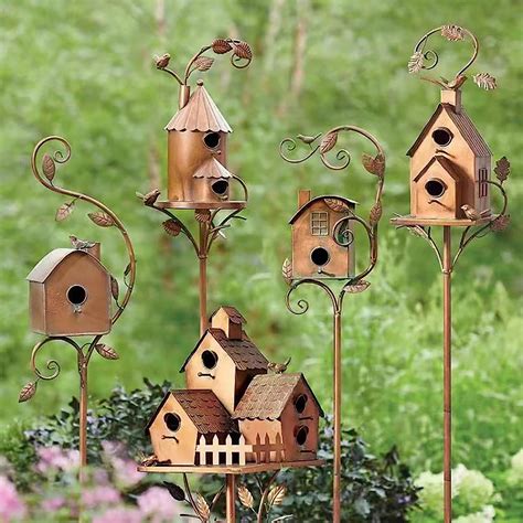 metal bird houses for sale